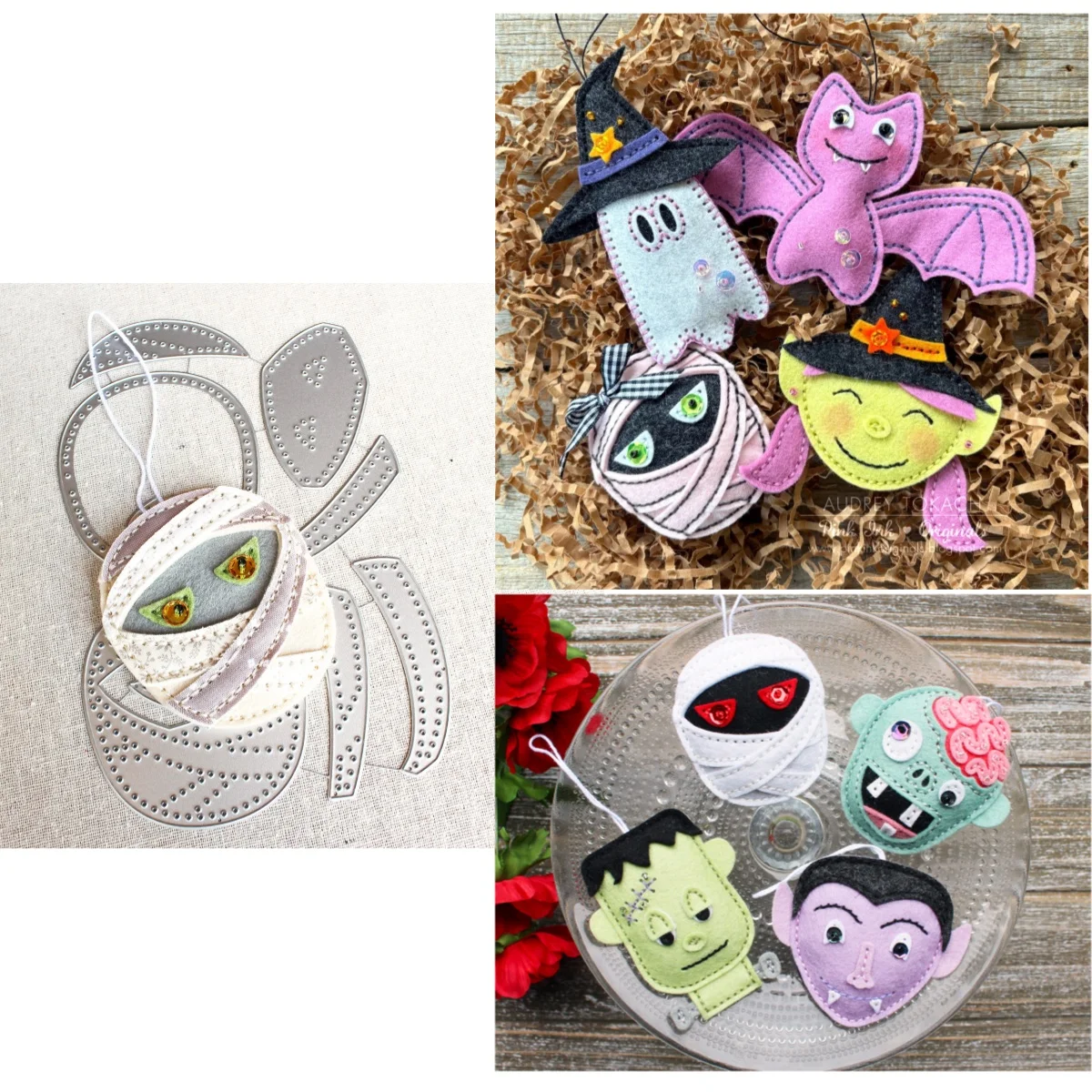 Felt Die Halloween 2026 Bat Witchy Boo Monster Mash Cat Metal Cutting Dies for DIY Making Gift Paper Card Scrapbook Autumn