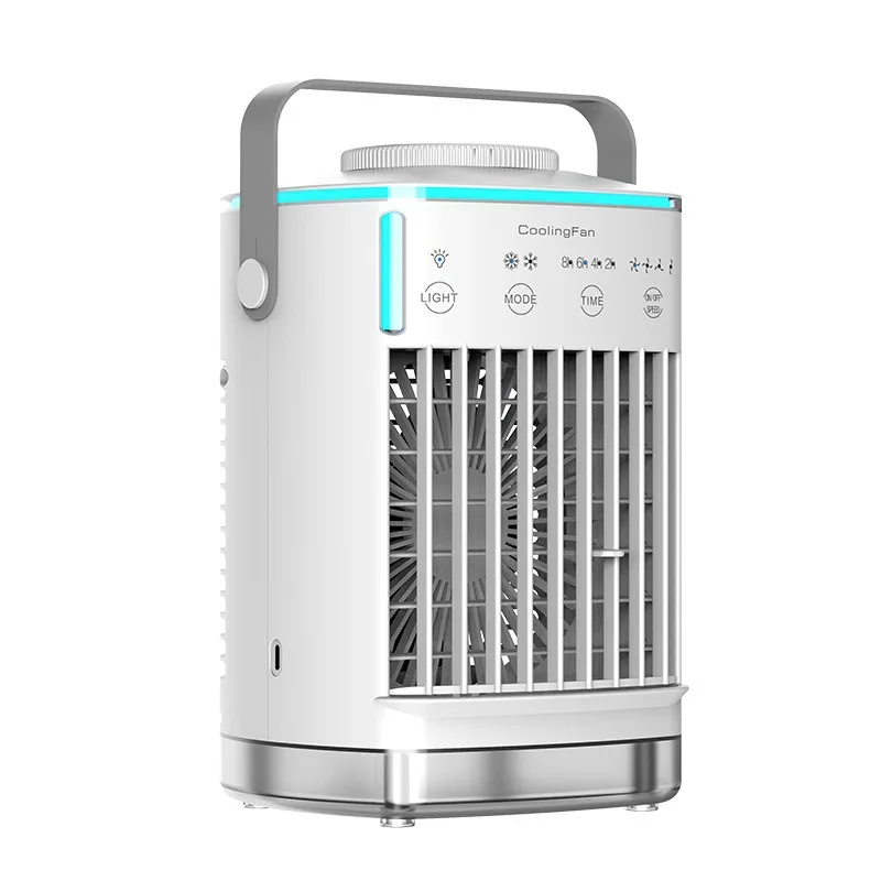 

Air Conditioner Fan, Add Water and Ice, Single Cooling, Desktop Small Silent Purification Fan in Household Dormitory