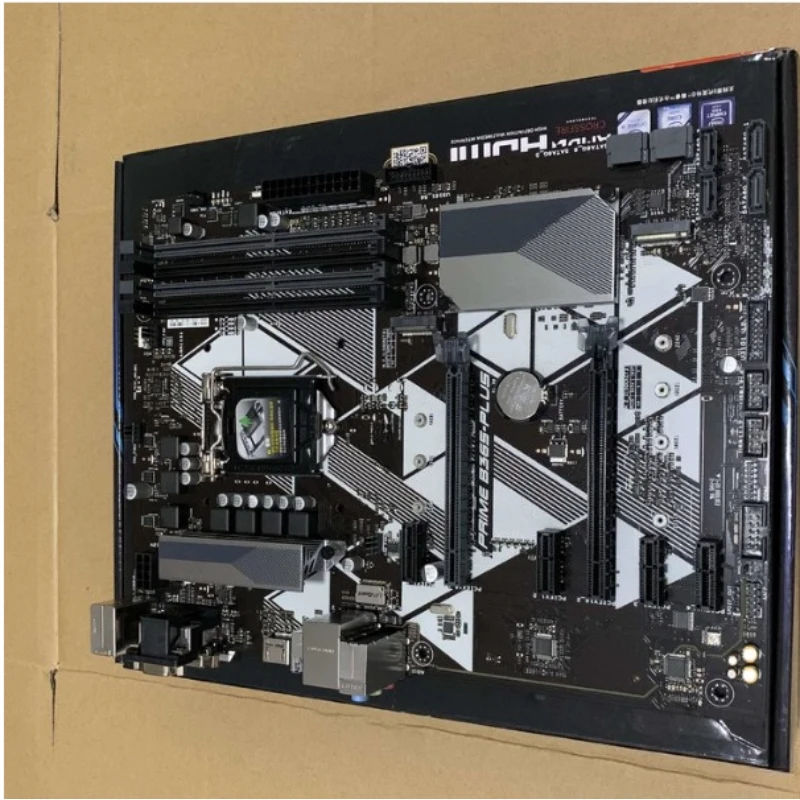 Used B365-PLUS Motherboard LGA1151 Supports 8th 9th Gen CPU Retail Color Box In Stock for Asus