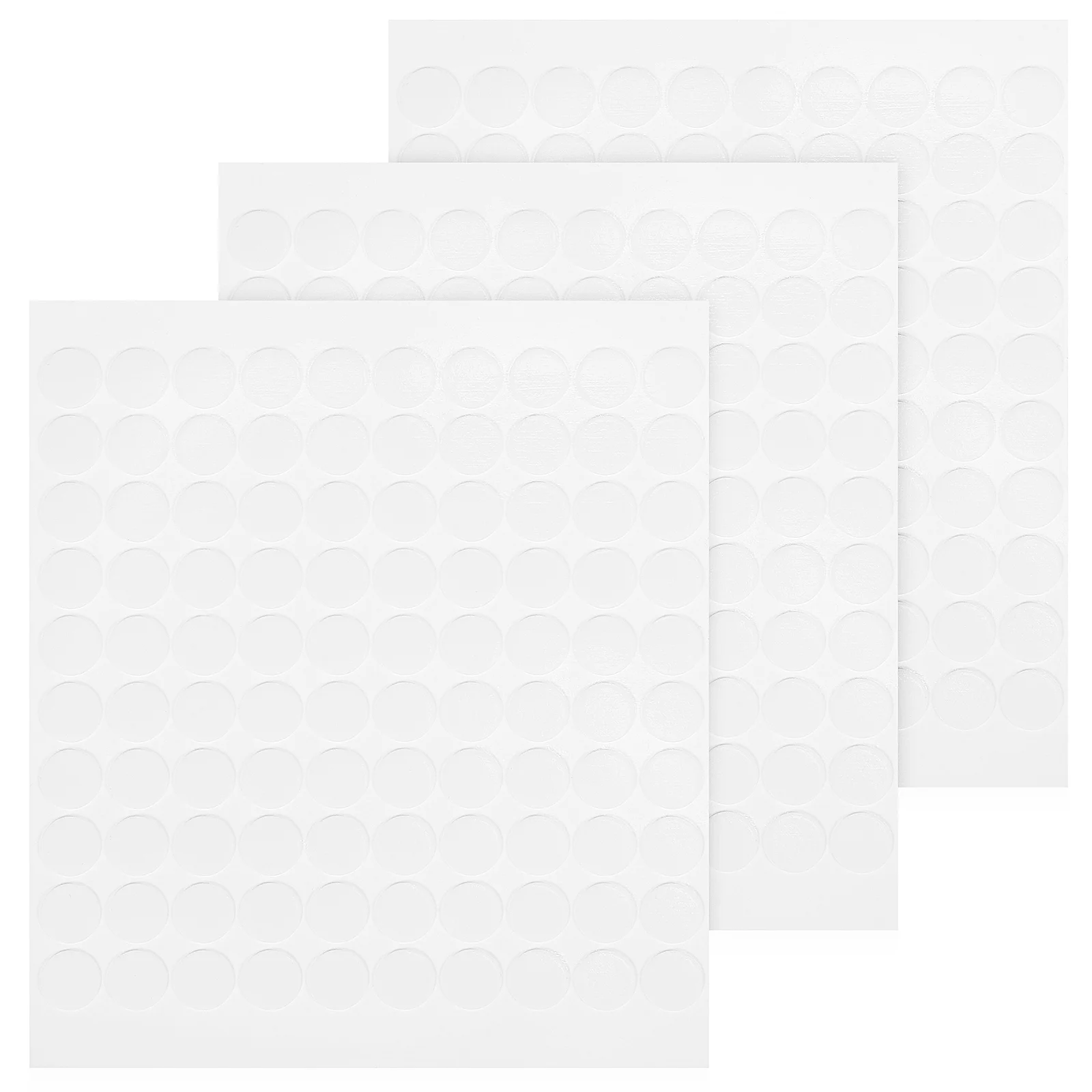 300 Pcs Transparent Round Acrylic Double-sided Tape Adhesive Dots Waterproof Clear Duct Stickers DIY