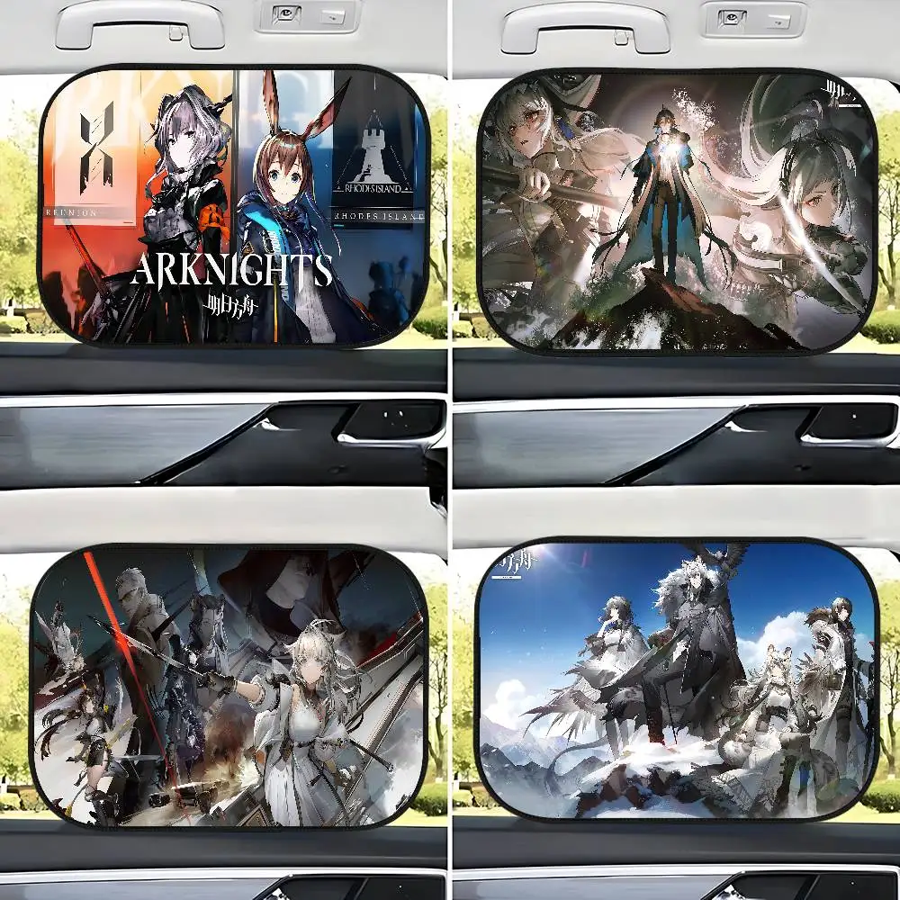 

Game A-Arknights Car Window Shading Sun Protection Heat Insulation Sunshade Adsorption ASunshade Side Shield