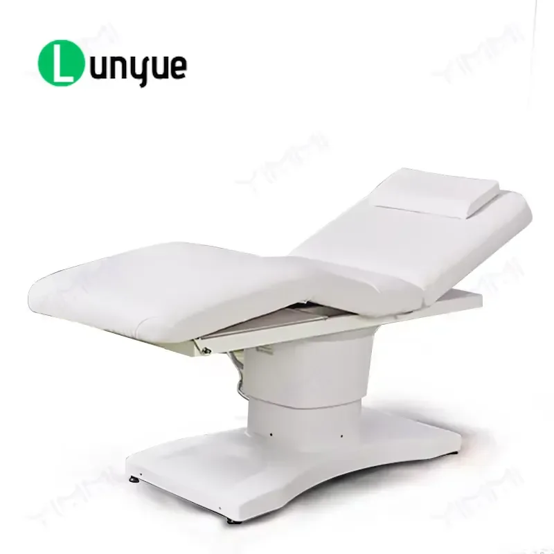 Height Adjustable Facial Eyelash Tattoo Treatment Massage Table For Home Spa Salons Portable Beauty Bed With Comfortable