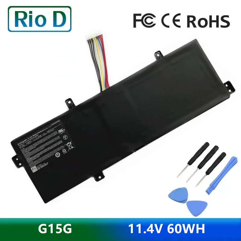 

G15G Battery For ThundeRobot 911 targa F117-Si2 F117-Si3 F117-S6 T6A T6C T6D T5TB GIGABYTE SabrePro15 15-W8 MACHENIKE F117-S