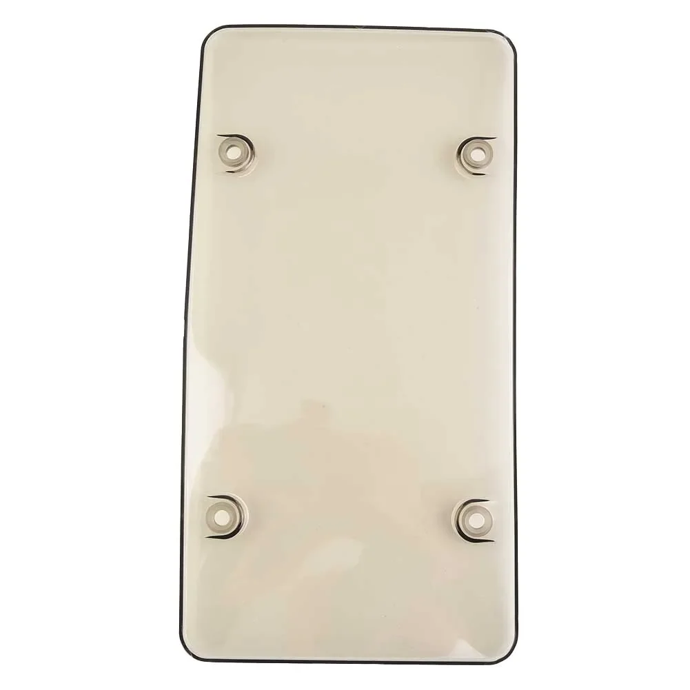 

Duable High Quality Particular License Plate Cover Cap 310*160mm ABS Anti Speed Auto Black Camera Light Plastic