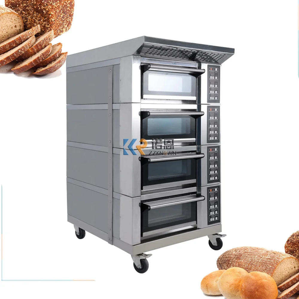 Electric Commercial Automatic Convection Baking Oven Equipment For Bakery Cake Oven Combi Oven