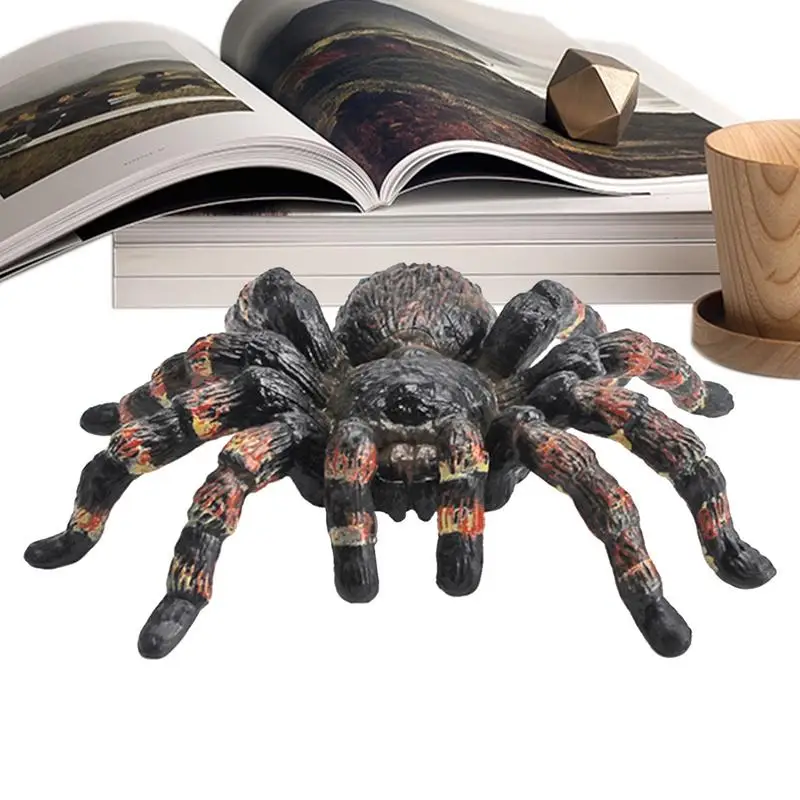 Realistic Spider Artificial Animal Model Spider Halloween Decor Educational Learning Toys Vivid Spider Toy Figures For Education