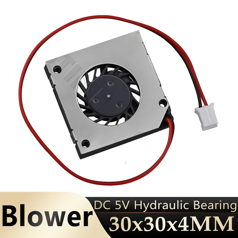 

Вентилятор Gdstime 30MM 3CM 3004, 30x30x4MM, гидравлический, 2PIN, DC 5V, миниатюрный, ультратонкий, для охлаждения процессора, для 3D-принтеров