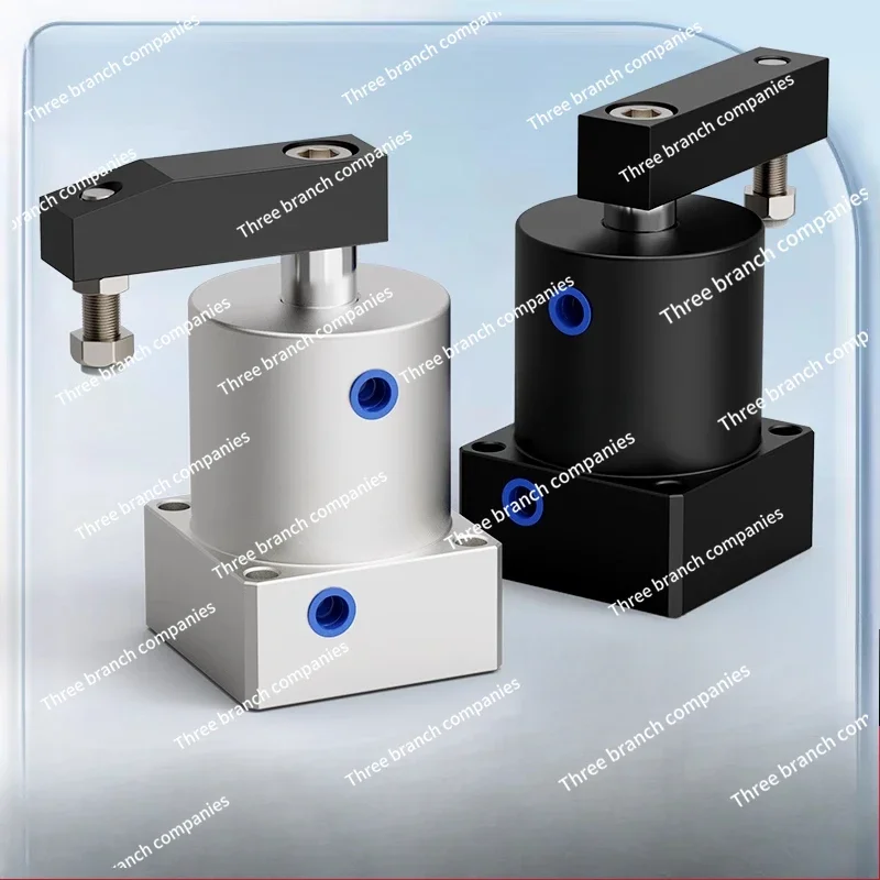 Small Pneumatic Rotary Clamping Cylinder 180 Degree SRC Angle Down Pressure SRC25-32-40x90 Degree L/R