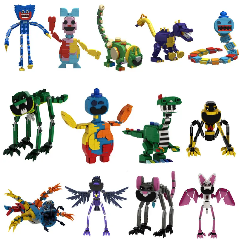 

Новый конструктор-игрушка «Ужасные монстры»: Поппи Смайл Криттер, игрушка для сборки, подарок на день рождения и Рождество