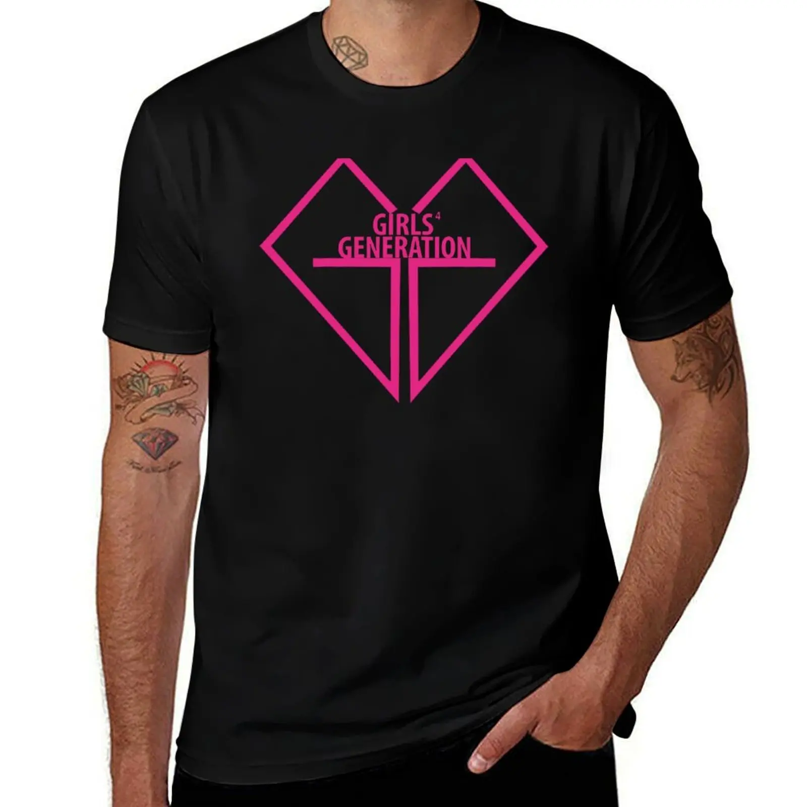 Girls' Generation - MR.MR GG Tee T-Shirt Plus Size Non-Shrink T-Shirt