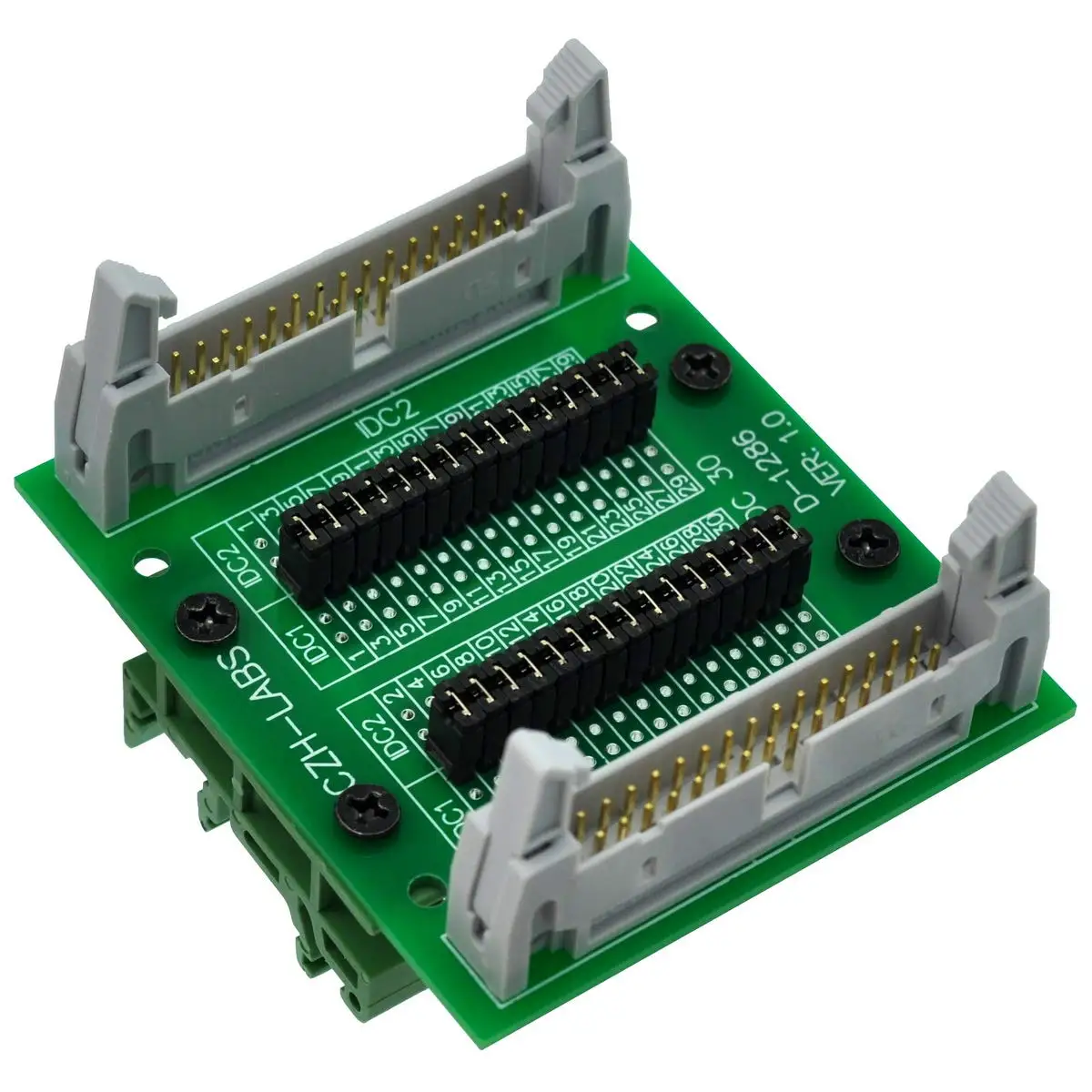 CZH-LABS DIN Rail Mount IDC30 2x15Pin 0.1