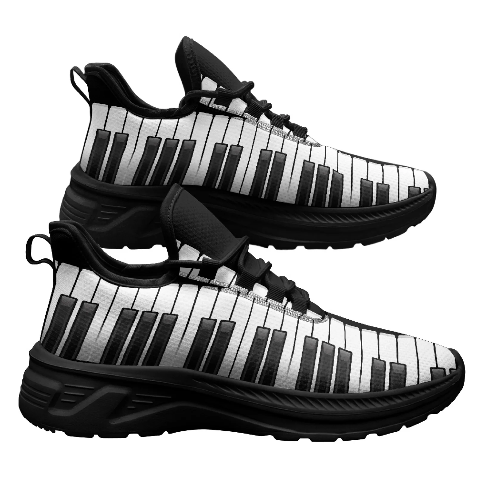PENSTROLL Music notes Athletic Shoe Men's Sneakers for Mens, Lightweight Non-Slip Walking Shoes