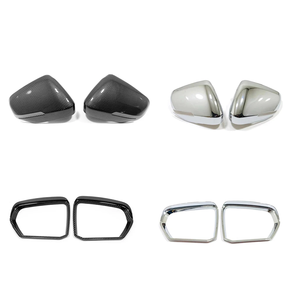 

Chrome/Carbon Trim For Trumpchi Gs8 2022 2023 Car Rear View Mirror block rain eyebrow Cover Decoration Garnish Accessories