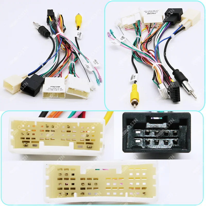 Canbus Box FT-RZ-01 For Toyota Corolla/Camry/CHR /RAV4/ LAND CRUISER With Wiring Harness Power Cable Android Car Radio kit