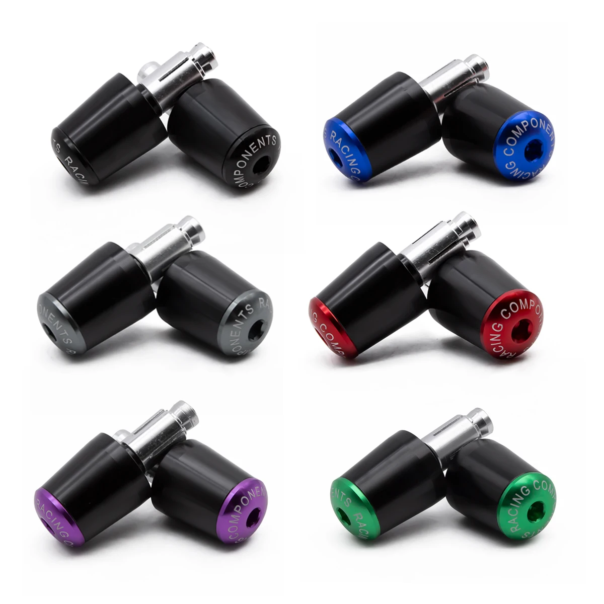 Motorcycle Handle Bar Ends Grips Handlebar Counterweight Plug Slider For Yamaha MT07 MT-09 YZF R15 V2 V3 R7 R6 R9 R1 Tmax T-max