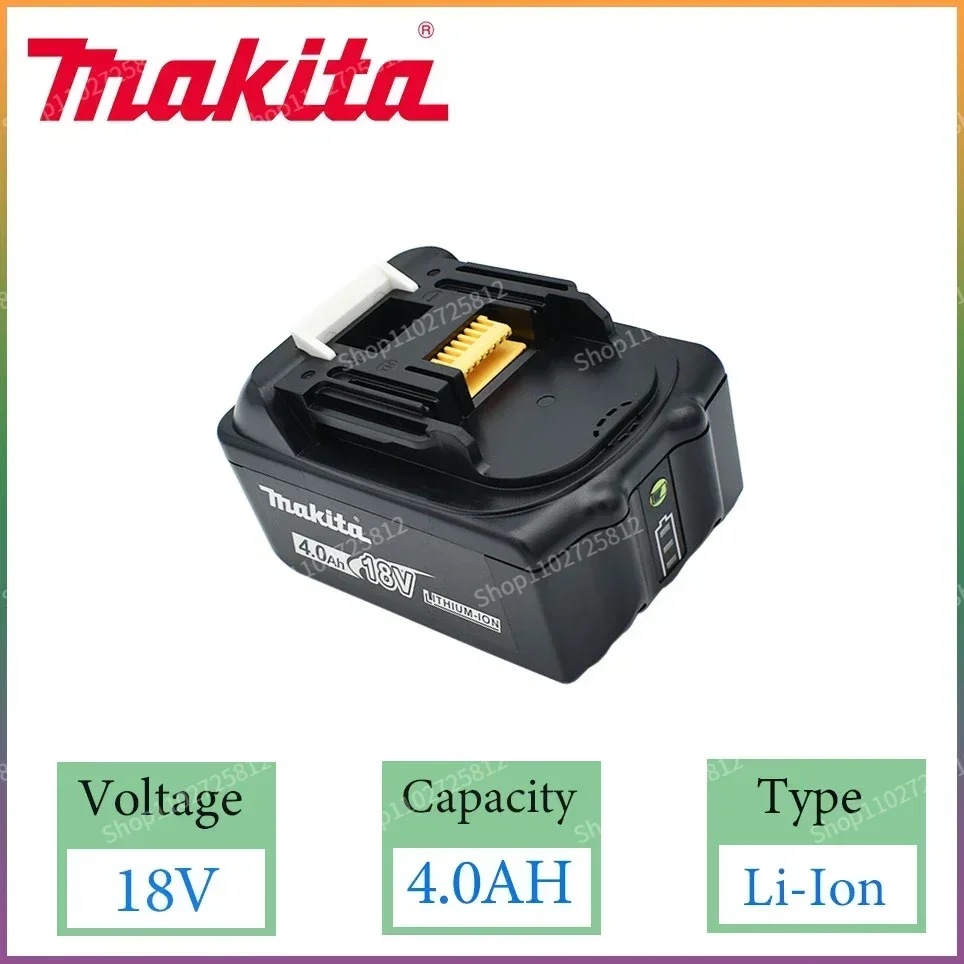 

Makita 18V 4.0AH BL1860 Rechargeable Battery 18V 4000mAh Lithium Ion Makita 18v Battery BL1840 BL1850 BL1830 BL1860B LXT400