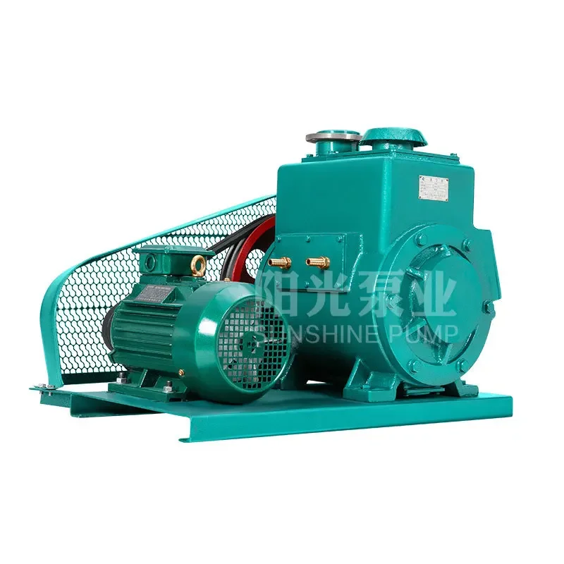 

2X type two-stage rotary vane series vacuum pump gas transfer pump factory direct sales spot supply sunshine pump industry