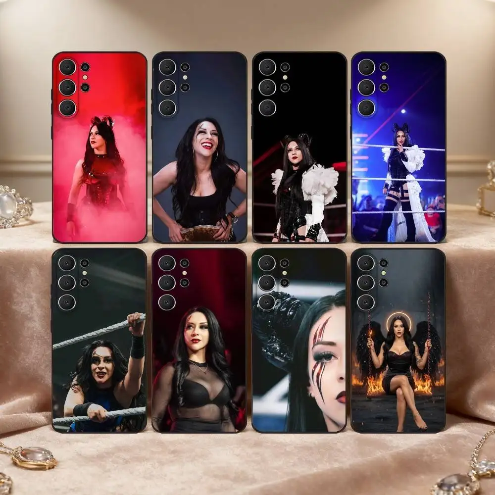 

Confident S-Stephanie V-Vaquer Phone Case For Samsung S26,S25,24,23,22,30,21,10,9,Ultra,Plus,Lite,FE Soft Black Case