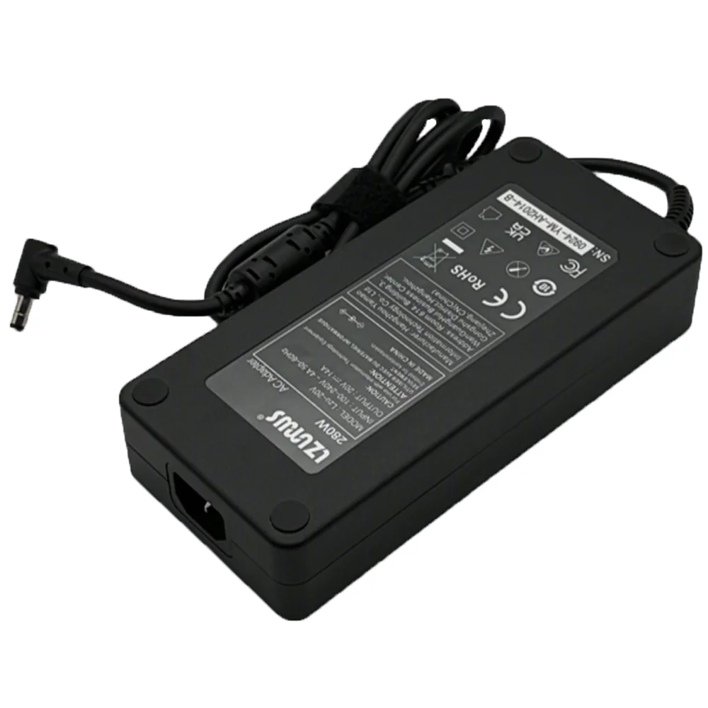 280W 20V 14A Laptop Charger For MSI GS65 GS75 P65 Creator GL62VR WS65 Power Adapter DC 5.5*2.5mm A17-280P1A Supply
