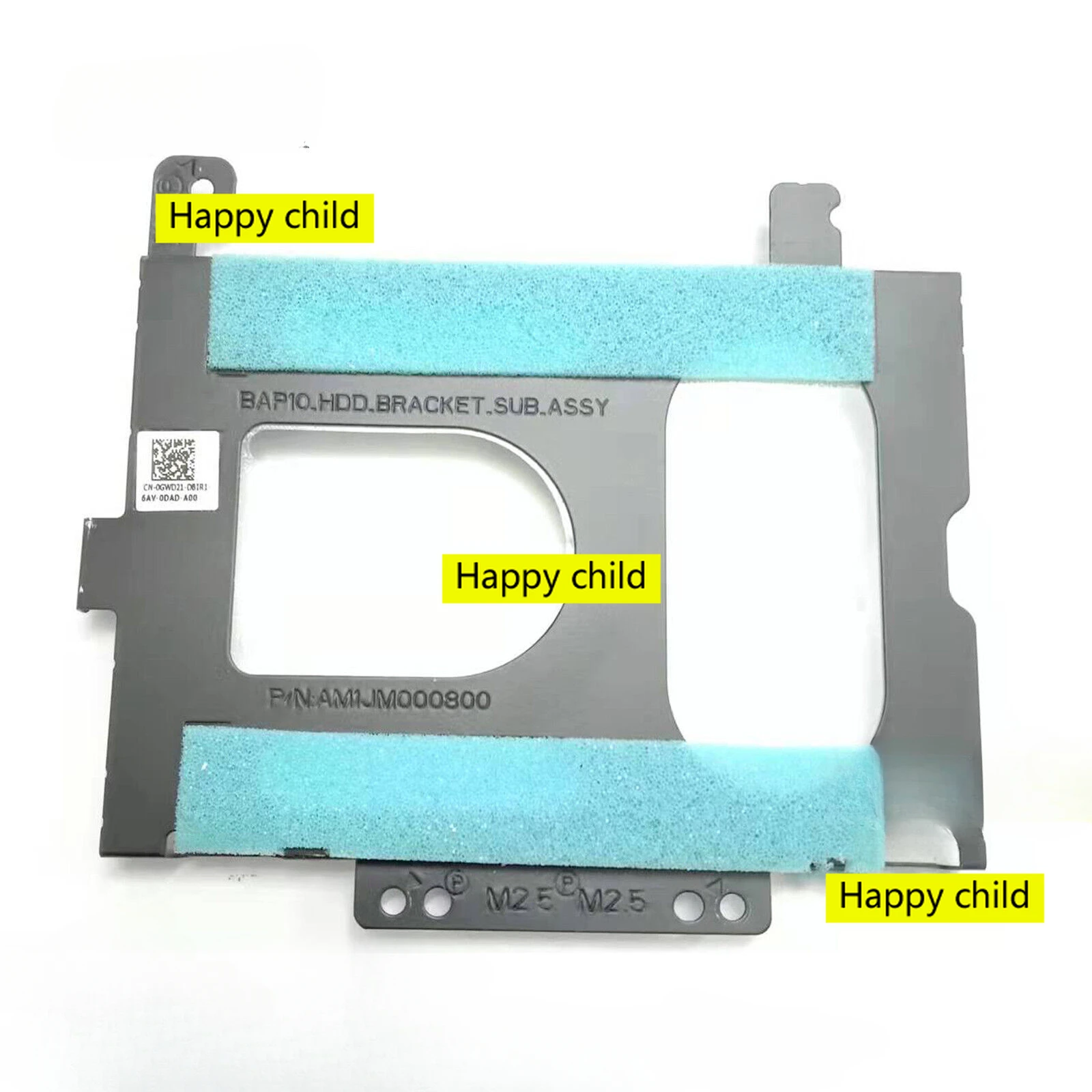 New 0GWD21 GWD21 For DELL ALIENWARE 17 R4 R5 Hard Drive Caddy HDD Bracket Tray