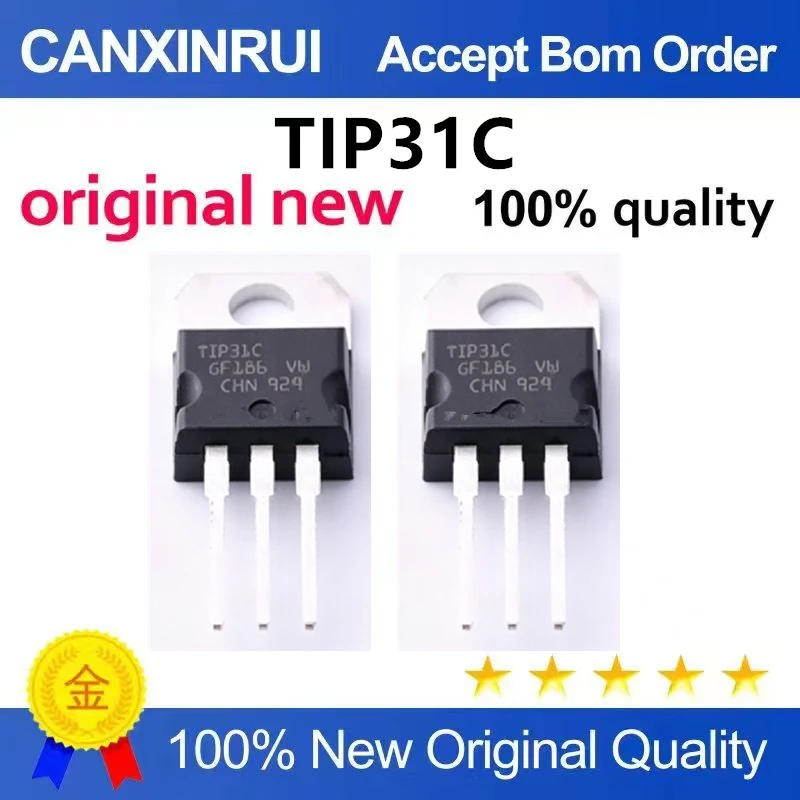 （5pcs-10pcs）Brand new original TIP31C power Darlington transistor 6A/100V transistor