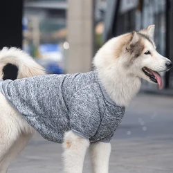 Dog Sweatshirts For Medium and Large Pet Golden Satsuma Huskies Border Collies Autumn and Winter Clothes Pet Supplies Clothing