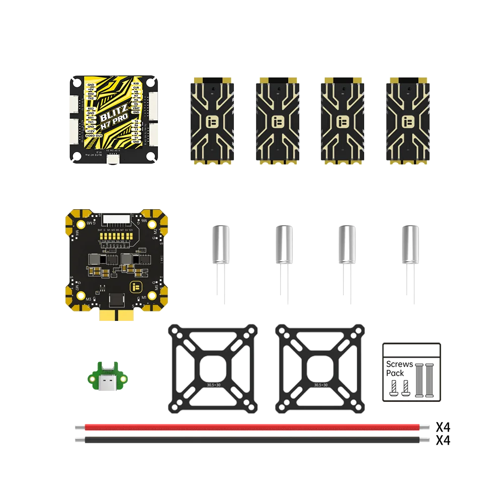 iFlight BLITZ H7 Pro Combo Set with BLITZ E80 Single ESC for FPV