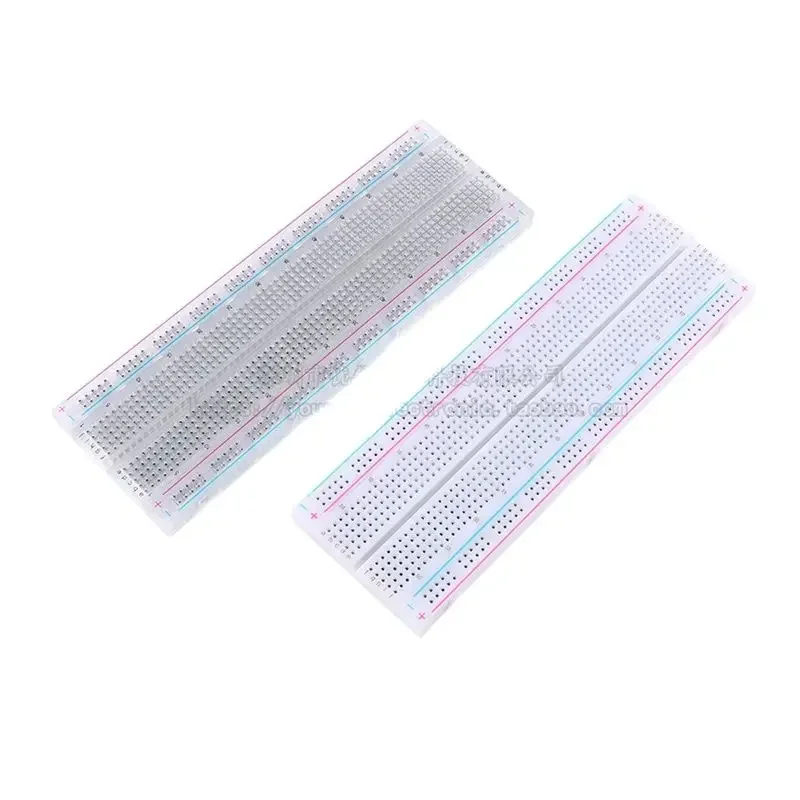 MB-102 breadboard transparent circuit board experiment board universal board 165 55 10mm