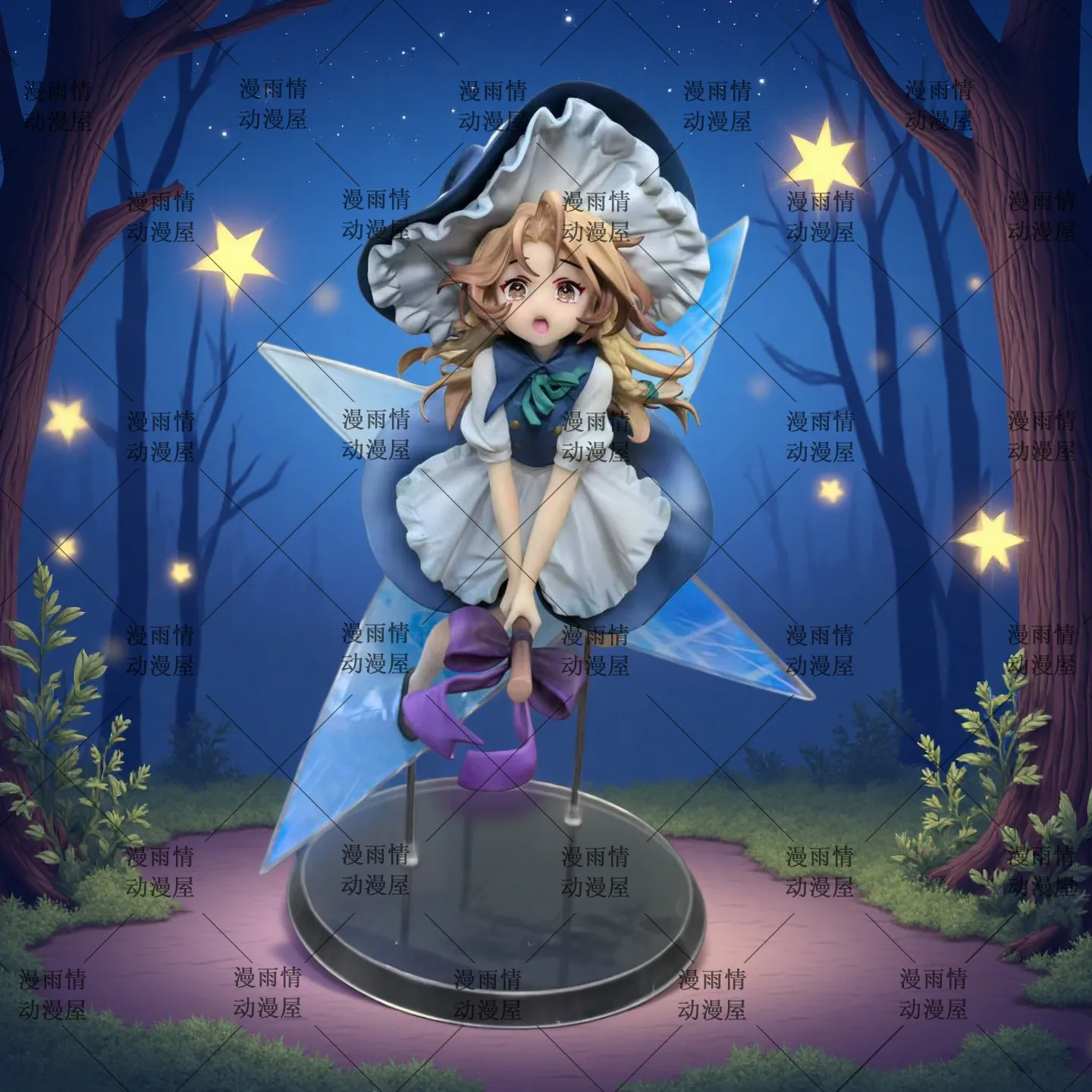 

Фигурка Touhou Project Marisa Kirisame GK: Красивая аниме-статуэтка для декора рабочего стола, коллекционная модель для фанатов аниме