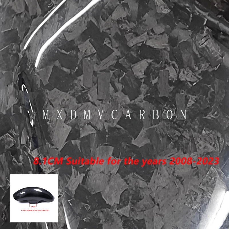 Uitlaat van carbon fiber voor Harley Davidson Touring modellen 2009-2025, carbon voorspatbord voor Harley, echt voorspatbord.