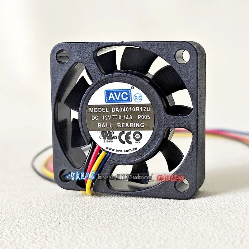 ORYGINALNY DA04010B12U 12V 0.14A 4010 40*40*10mm NOWY WENTYLATOR CHŁODZĄCY RADIATOR