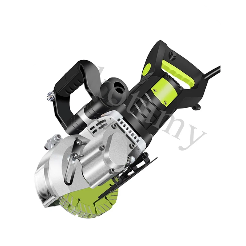 Electric Wall Slotting Machine Dust-free Steel Concrete Groove Cutting Machine Wall Chaser Machine Circular Saw Slotter