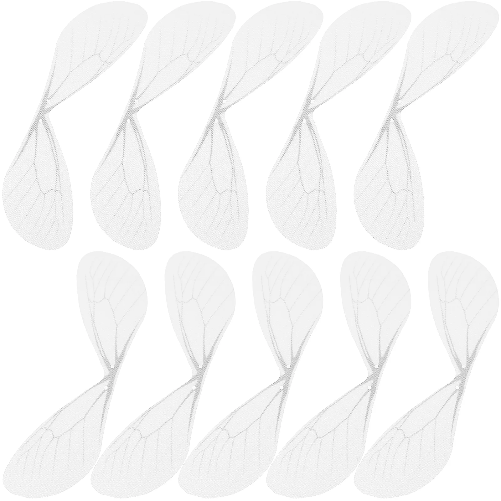 

50 Pcs Insect Bride Fake Dragon Fly Dragonfly Wing Artificial Earrings Accessories