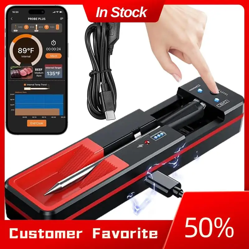

AT03 Top Smart Meat Thermometer Wireless Meat Thermometer Meat Thermometer For Smoker Rotisserie
