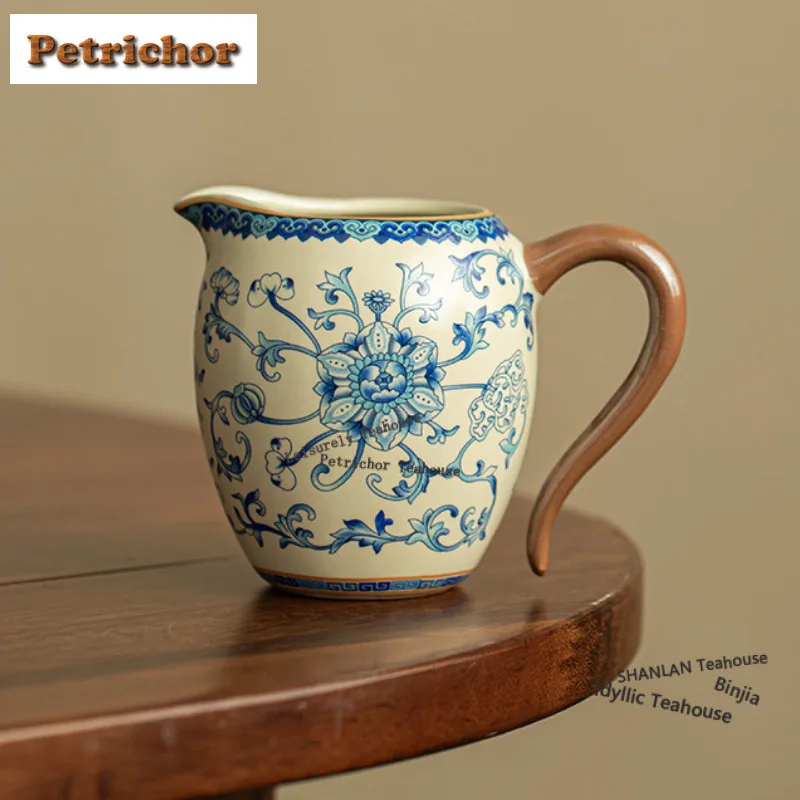 250Ml Blue And Whit… - image