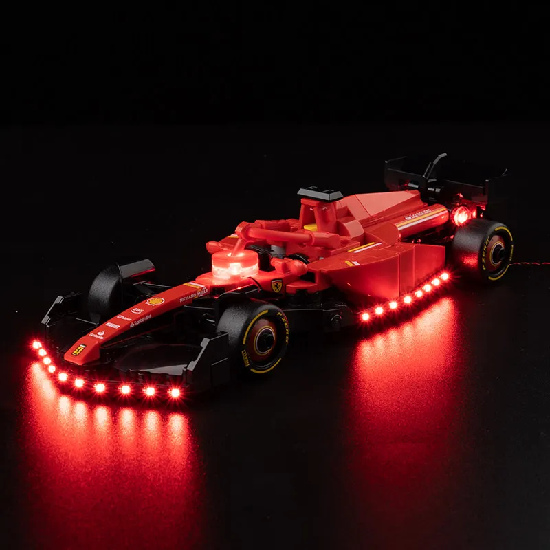 

Набор светодиодного освещения, подходящий для LEGO Ferrari SF-24 F1 ® Гоночные машины 77242 77243 77244 77245 77246 77247 77248 77249 Конструктор