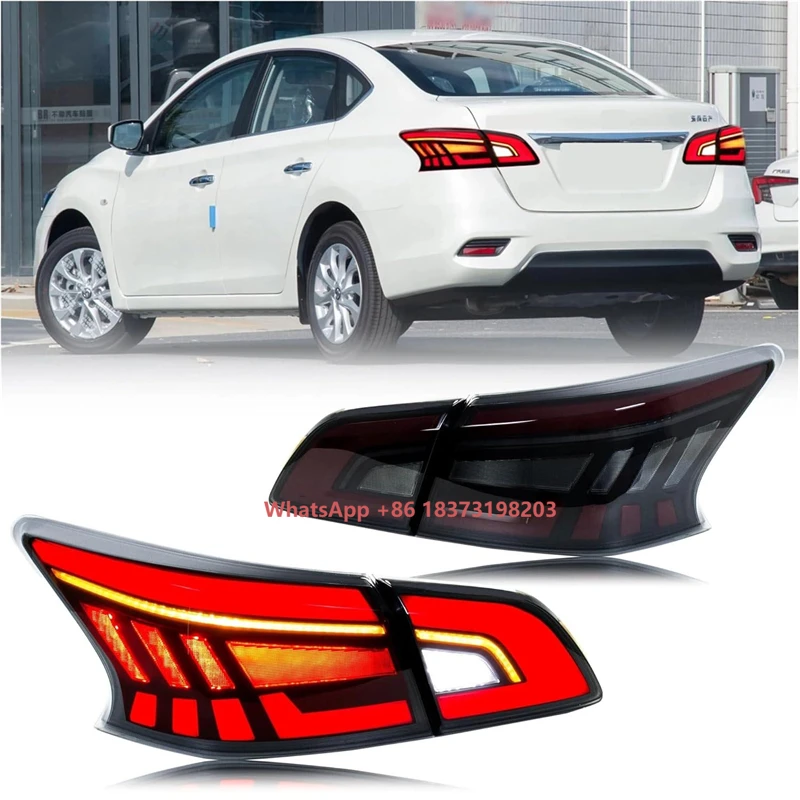 

Led Tail Light for Nissan Sentra Sylphy 2012 2013 - 2022 Animation Rear Brake Dynamic Turn Signal Tail Lamp Taillight Assembly