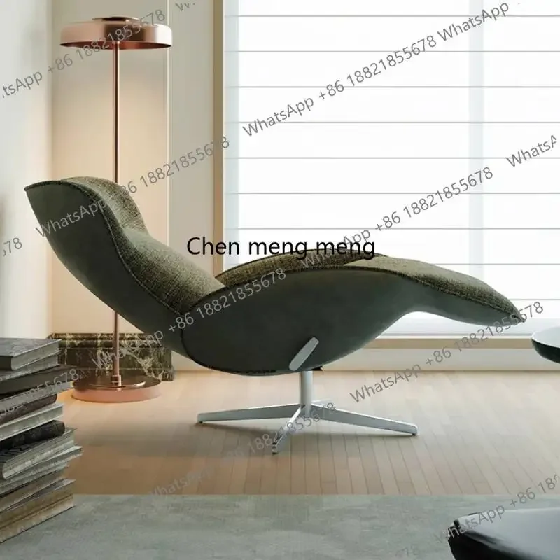 K178Nordic Green Living Room Chairs Single Design Reading Lazy Living Room Chairs Armchair Swivel Cadeiras Krzeslo Furniture Hom