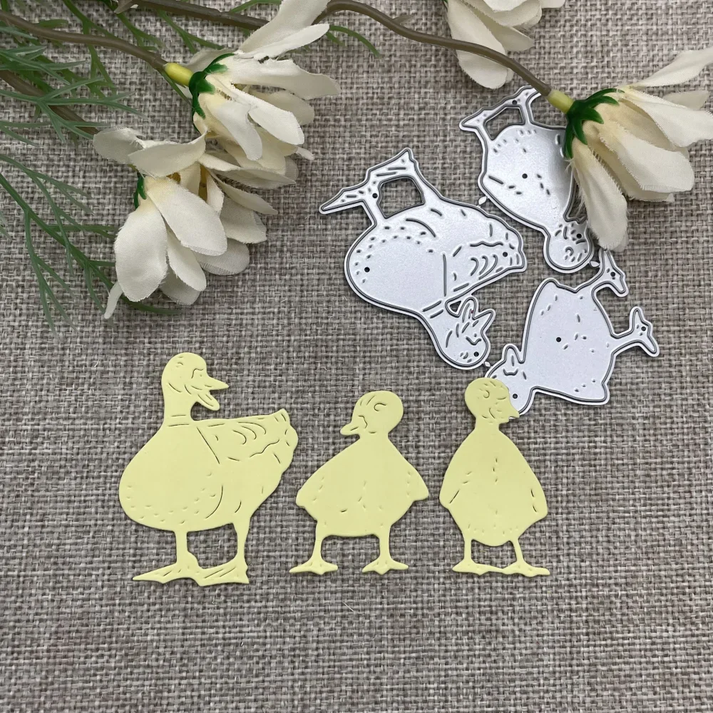 

Duck decoration Metal Cutting Dies Stencils For DIY Scrapbooking Decorative Embossing Handcraft Die Cutting Template Mold