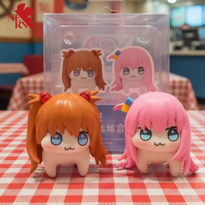

Evangelion Asuka Gotoh Hitori аниме фигурки модель EVA 5 см коллекция фигурки модель шасси настольный орнамент игрушки подарок