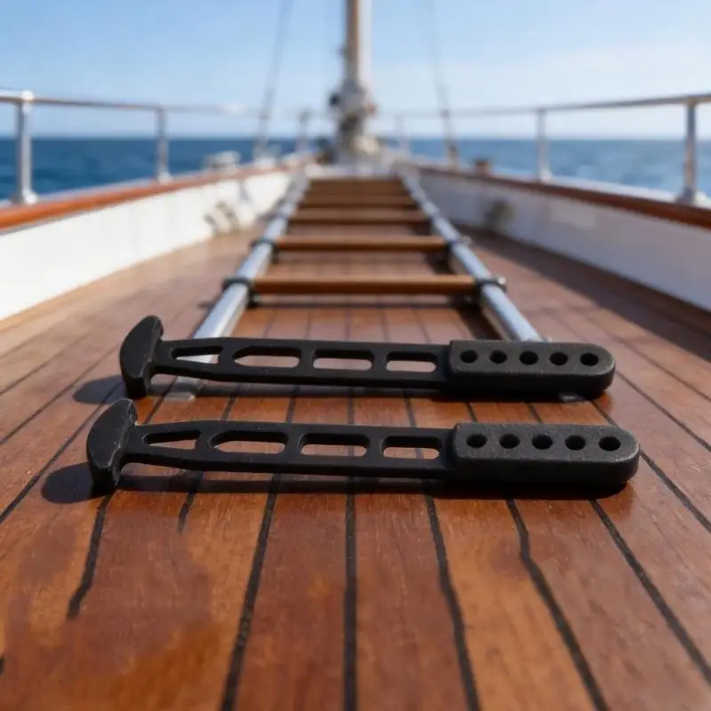 M76E Marineleiter-Montagegurt, 5-Loch-Gummigurt für Bootsleitern – Detail 4