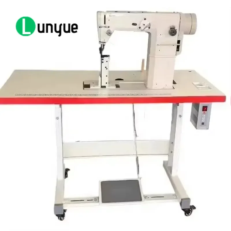 Industrial Single Needle Flat Bed Lock Stitch Mechanical Sewing Machine New Industrial High-Speed Motor Sewing Machine