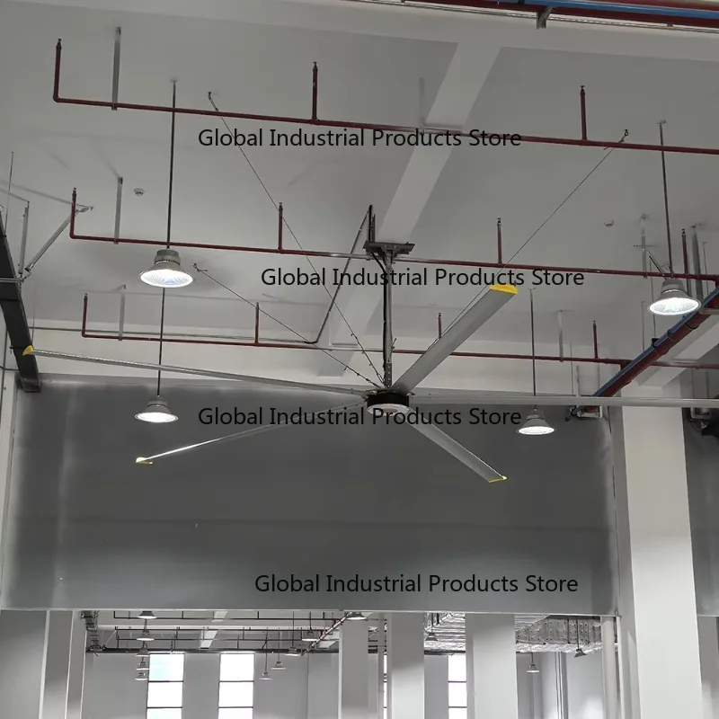 8.53ft-24ft HVLS Ceiling Fan with Permanent Magnet Motor Energy Efficient for Large Space Ventilation Custom OEM ODM