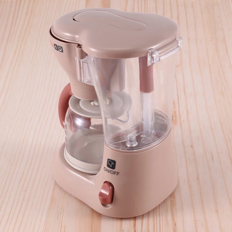 YH129-2SE Ménage Simulation Électrique Machine À Café Enfants Petits Appareils Ménagers Cuisine Jouets Garçons Et Bol Ensemble