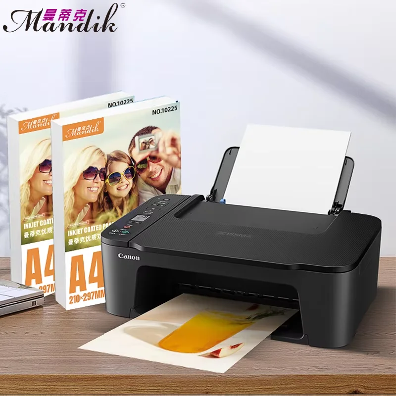 A3 240gsm 260gsm 300gsm Double Side Glossy Inkjet Photo Paper 50 Sheets Pack for Canon Epson HP Printer