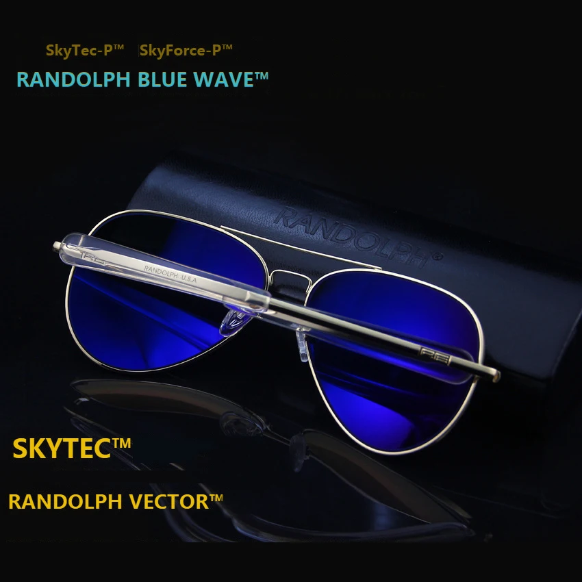 RE Sonnenbrille Mann Amerikanische Armee Militär Luftfahrt Pilot Sonnenbrille Glaslinse Frau Luxusmarke Vintage Metall Titan Rahmen – Detail 12