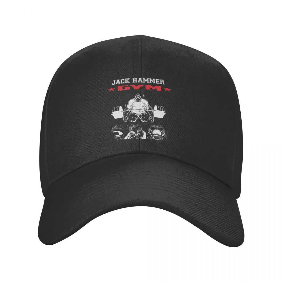 Jack Hammer Gym (White Version) Baseball Cap Custom Cap Christmas Hat Luxury Hat Mens Hats Women's