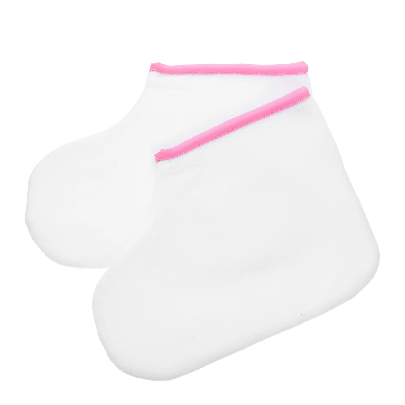 

Foot Care Bag Covers Gloves Spa Paraffin Wax Cotton Bath Liners Pedicure Treatment Home Use Reusable Sock Protector Storage Foot