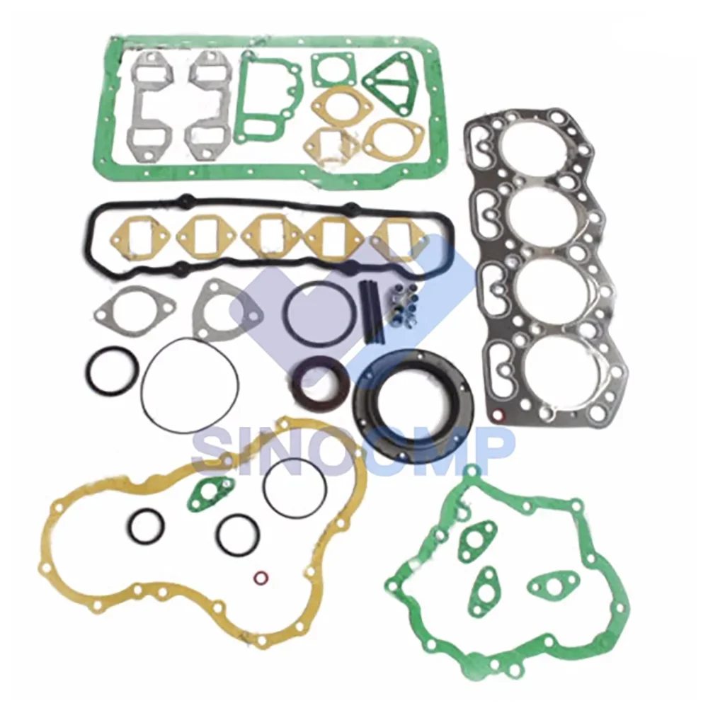 

Engine Gasket Kit for Mitsubishi Canter Truck Excavator Forklift 4DR5 ME997346 Excavator Replacement Parts