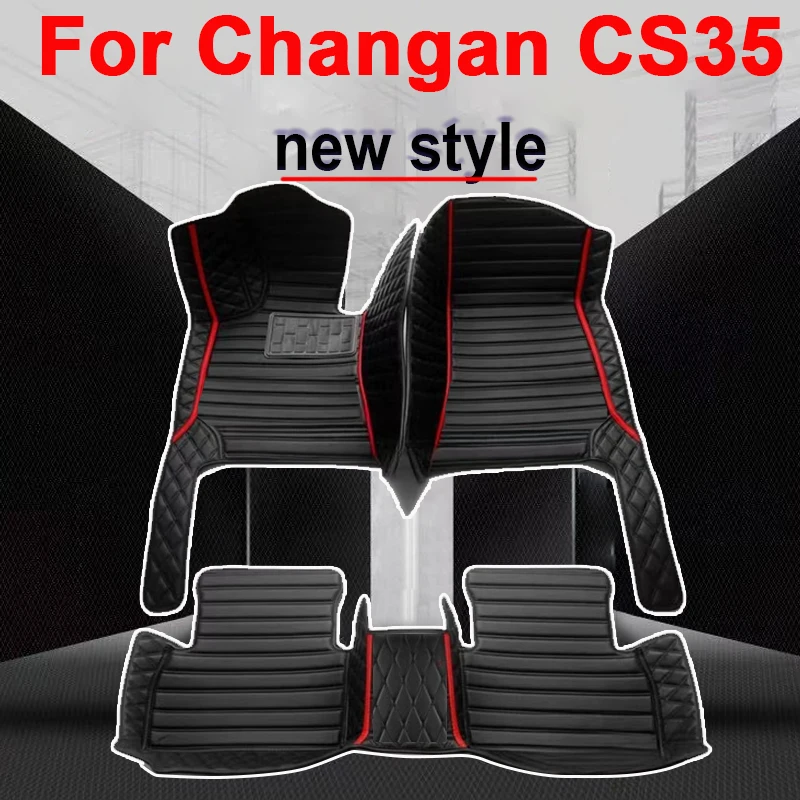 

Автомобильные коврики для Changan CS35 CS 35 Plus 2024 2023 2022 2021 2020 2019 2018, водонепроницаемые коврики, коврики, автомобильная накладка на ногу